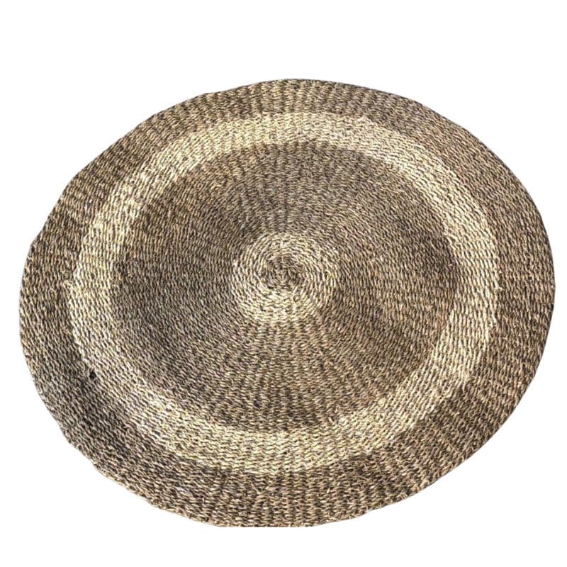 Zeegras & Palm vloerkleed bovenaf