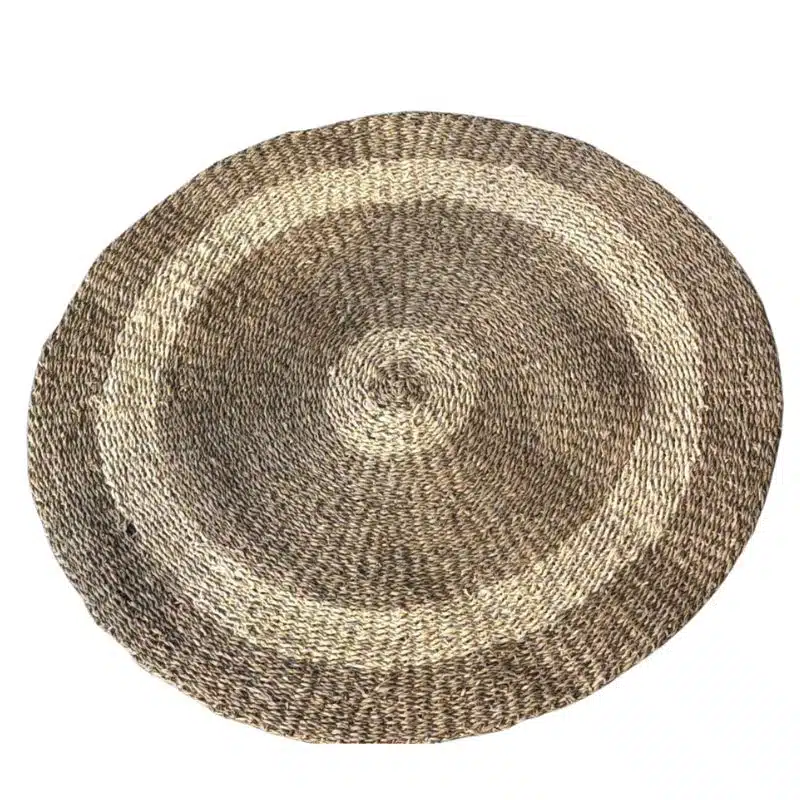 Zeegras & Palm vloerkleed bovenaf