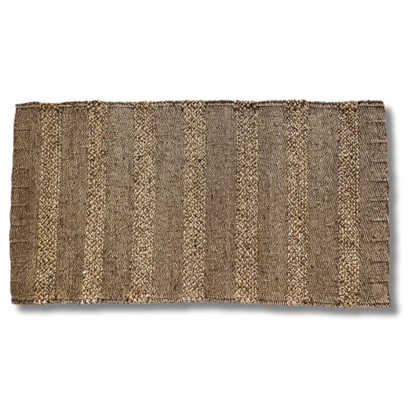 Zeegras & palm vloerkleed 80x150 cm - rechthoekig vloerkleed - 4shine