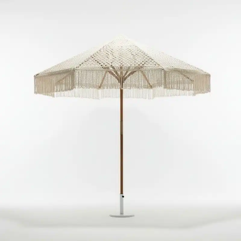Macramé parasol productfoto - 4shine