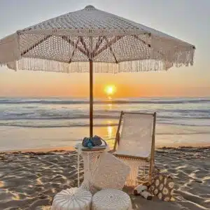 Parasol macramé 250 cm - 4shine