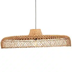 Rotan hanglamp Solix - 4shine