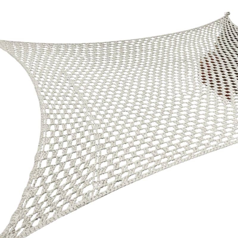 Vierkant macramé schaduwdoek - 4shine