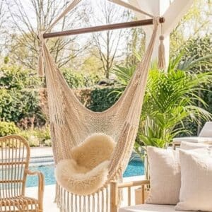 Macramé hangstoel - 4shine