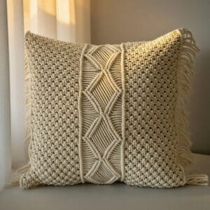 Macramé kussen Vida - 4shine