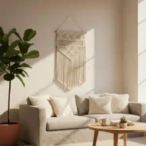 Macramé muurdecoratie Luna - 4shine