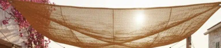 Kokos schaduwdoek - 4shine