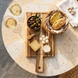 Ibiza borrelplank 52x25x2 cm - 4shine