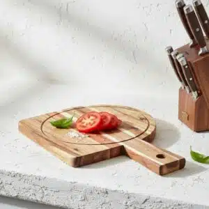 Snijplank-serveerplank rond - 4shine