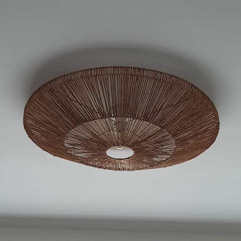 Jute plafonniere Bella