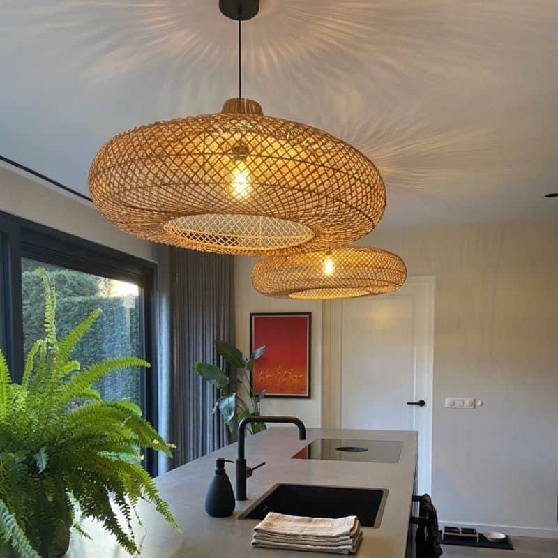 Rotan hanglamp Jerico