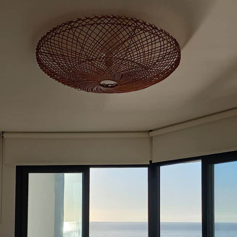Rotan plafonniere Bella