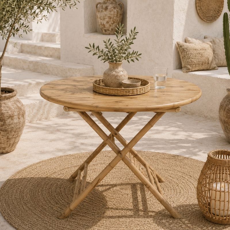 Bamboe tafel Fiona - 4shine